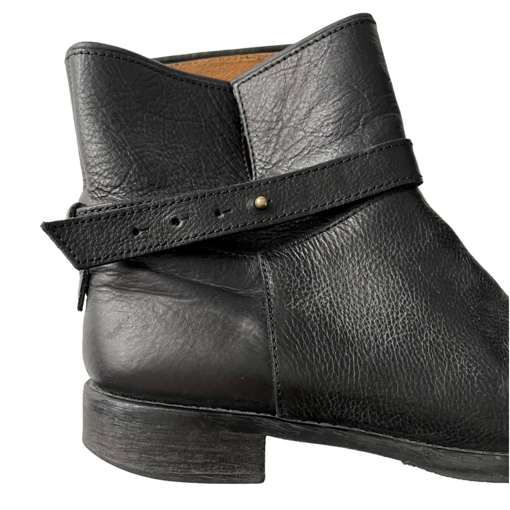 Madewell The Biker Lowrider Black Moto Boots | 10 - Picture 7 of 12
